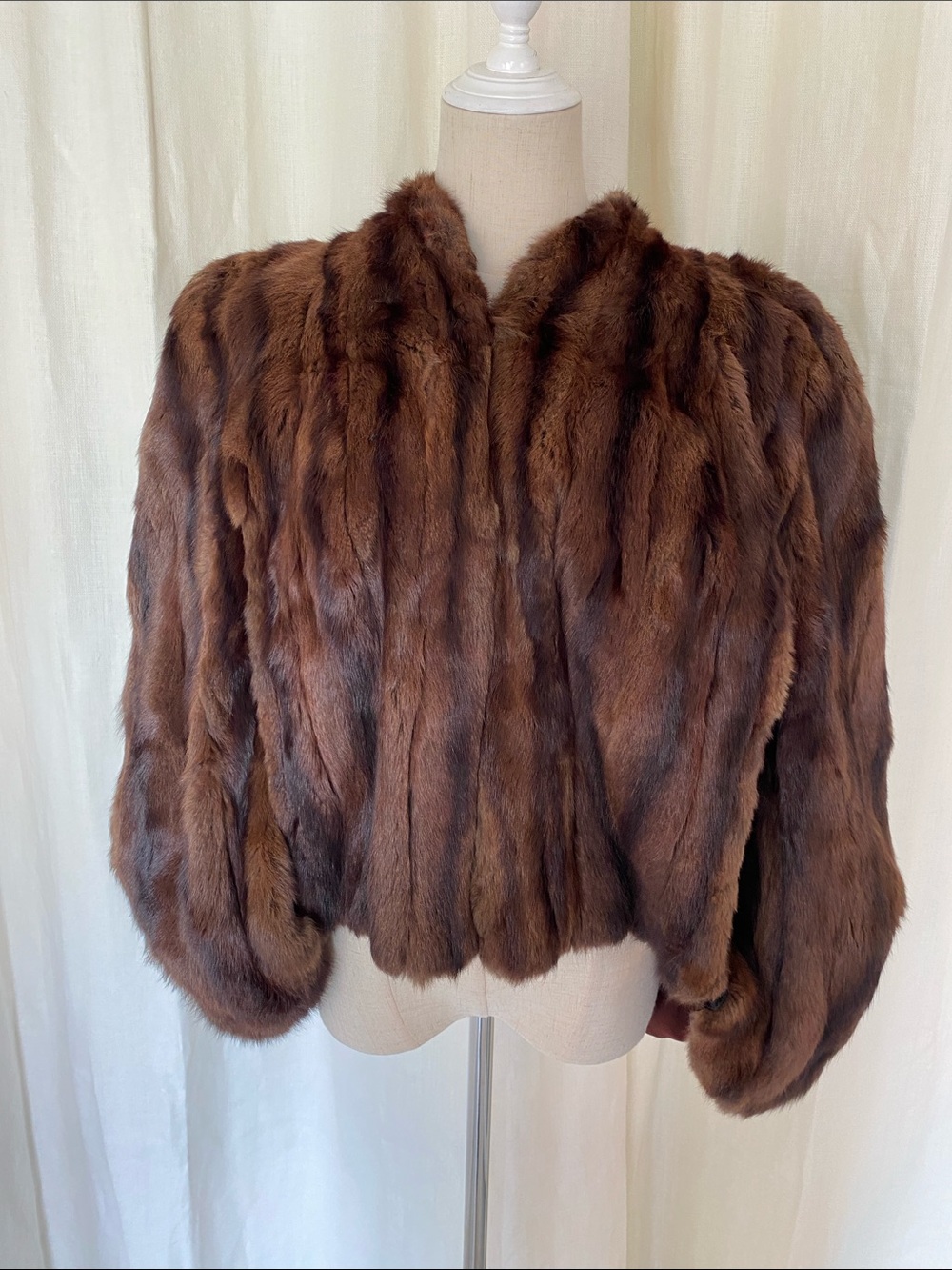 Mink Fur Cape/Stole Coat